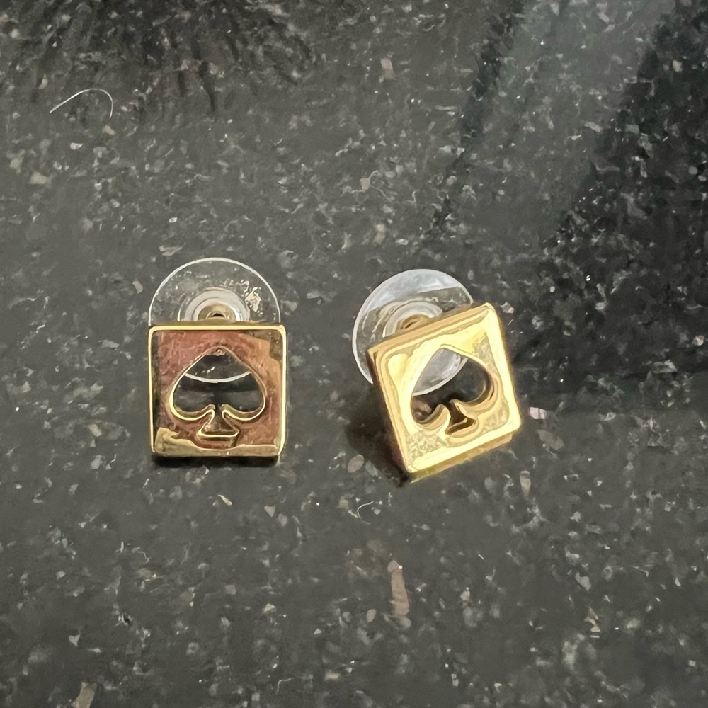 Kate spade  heart earrings